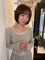 シータ(sheta)&nbsp;【表参道sheta/riria】オリーブベージュボブ