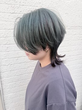 モリオ フロム ロンドン 成増店 【morio成増 セリザワ】ショートウルフ アンブレラカラー