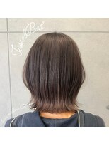 ヘアメロウ ココ(hair mellow CoCo...)&nbsp;切りっぱなしボブ×裾カラーベージュ