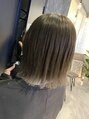 アグ ヘアー シルク 豊田市駅前店(Agu hair sylk) 結べる長さの切りっぱなしボブ!巻き方で雰囲気かわります