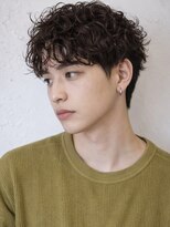 メイキー メンズ 本厚木(MA-IKI) メンズニュアンスパーマ波巻きスパイラルパーマ/メイキー本厚木