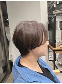 大人美シルエットショート/ナチュラルハンサムショート