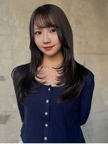 スール(seul) レイヤーカット×オリーブグレージュ
