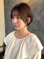 アルウ(Aru) 丸みショートボブ