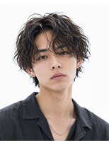 ニアウ 新宿(Niau) 新宿/Men's/眉毛/ニュアンスパーマ/メンズパーマ/シャドウパーマ