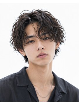 ニアウ 新宿(Niau) 新宿/Men's/眉毛/ニュアンスパーマ/メンズパーマ/シャドウパーマ