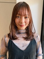 シンス 銀座(since) 小顔前髪似合わせカット/ミディアムレイヤーカット/【銀座駅】