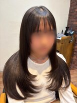 シキオリ(SHIKIORI)&nbsp;髪質改善ストレート+レイヤー