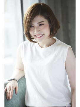 ナナナ パレナ 大津膳所店(nanana parena) ワンサイドボブで大人かわいい