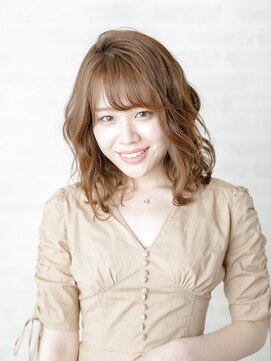 ルルディ バイ アフロディーテ銀座(luludi by APHRODITE) メルティカラー/フェミニンロング/ウェーブミディアム/銀座