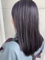 リアン(Lien) Lien☆極細ハイライト&ローライトラベンダーグレージュ　立川