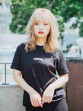 プロデュース 相模原店(Produce) 簡単スタイリング♪ヌーディーカラー☆くびれセミディ