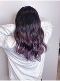 透明感抜群♪ダブルカラーブリーチラベンダー
