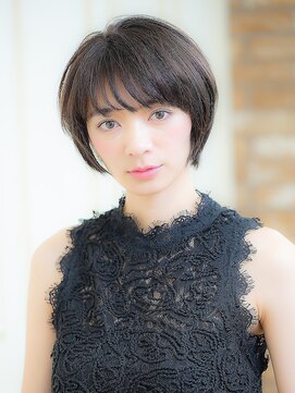 オーブ ヘアー アムール 学芸大学店(AUBE HAIR amour) ハンサム美人ショートヘア