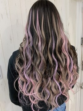 ディバイス カラーアンドエクステ(Device) 【Device】外国人風カラー＆シールエクステ