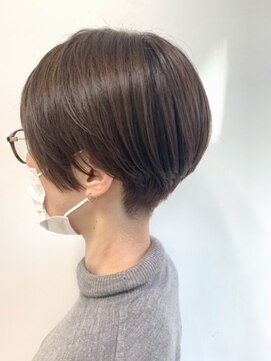 アッシュ 高円寺店(Ash) 襟足刈り上げショート×アッシュブラウン