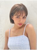 髪質改善 似合わせカット フルバング  切りっぱなしボブ  美髪