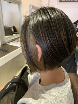 ヘアーメイク バス(Hair make bas) ショートボブ