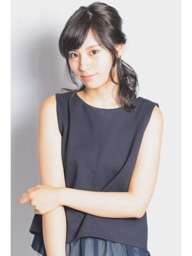 セントロバイゼクト(centro by zect) 簡単ハーフアップ