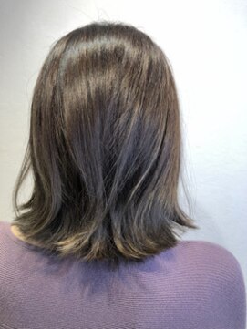 エイム ヘア デザイン 町田店(eim hair design) 外ハネグレージュ