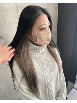リッシュ(RISH) 韓国/インナーカラー/ミディアム/20代/30代/ボブ/和歌山#E2FL
