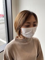 スリーバイザサロン(THREE by the salon)&nbsp;大人なショートボブ