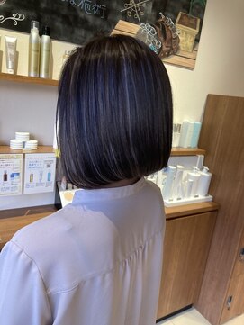 アレーズ ヘアー プロデュース(al'aise hair produce) 女っぽハイライトボブ