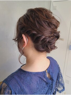 エイト 上野店(EIGHT ueno) 【EIGHT 上野】佐藤 スッキリまとめたヘアセット