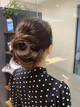 アキオドットヘアー(AKIO.hair) マダムにもオススメ! 大人風上品アレンジセット!