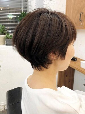 ショートヘアのカットを得意とする経験豊富なスタイリストが似合わせスタイルをご提案します♪