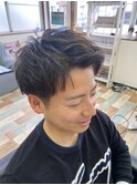 アップバングショート