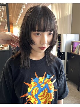 アットラップレーヴ(attrape-reve) 顔まわりカット。stylist 高橋ユウキ