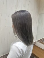 ソワン ドゥ ブレス 立花店(soin de brace) シルバーグレーカラー/ブリーチーカラー/小顔