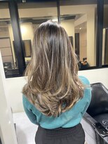 エンゼル美容室&nbsp;外国人風ハイライト×デザインカラー【越谷/春日部/松伏町】