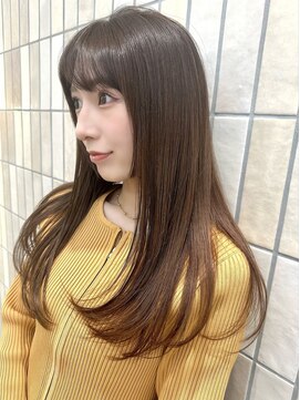 ロンドシェリ 仙台(Lond Cheri) レイヤーカット　ナチュラルレイヤー　前髪　お顔周り　髪質改善