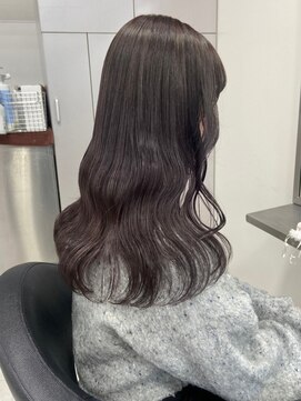 ベレーザシェルト(Beleza scelto) 6004透明感グレージュカラー艶髪ワンホンヘア韓国レイヤーロング