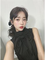 オリジンズヘアーセカンド 守谷店(Origins hair 2nd)&nbsp;アレンジヘア×アッシュ系ブラックカラー×BYKARTE TR