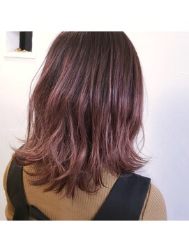 ログ(L.O.G) カット+バレイヤージュカラー+トリートメント【那覇】