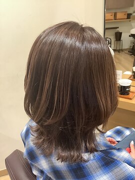 ラファンス 栗林店(LaFENCE) 似合わせウルフ/レイヤー/ミディアム