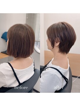 リアン 四条大宮店(Lien) 縮毛矯正+髪質改善トリートメント+カット（リタッチ可）