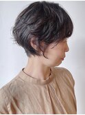 【morio原宿】ショートパーマ　くびれショート　ゆるふわパーマ