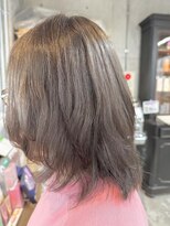 アタッカ(atacca)&nbsp;【medium】レイヤー・明るい白髪染め・シナモンカラー