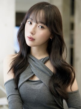 サイン 渋谷(SIGN) 韓国ヘア透明感水光肌トリートメント暗髪グレージュブリーチ無し