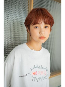 ウィット(wit) マッシュショート /ダブルカラー/インナーカラー/ケアブリーチ