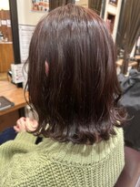 美容室ヒラトヤ 仙北店&nbsp;30代40代50代外ハネミディアムくびれうる艶小顔スタイル