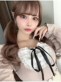 ◎プルエクステ、ツインテール