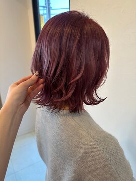 ルーブル(Louvre) ～Louvre～ピンクラベンダー/ツヤ髪スタイル/伸ばしかけヘア