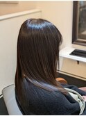 ツヤツヤ仕上げの縮毛矯正!!