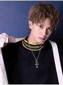 スパイキーハーフアップショート