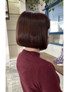 ラック 海老名店(LUCK) 【艶髪トリートメント】ツヤツヤボブ×オージュアトリートメント